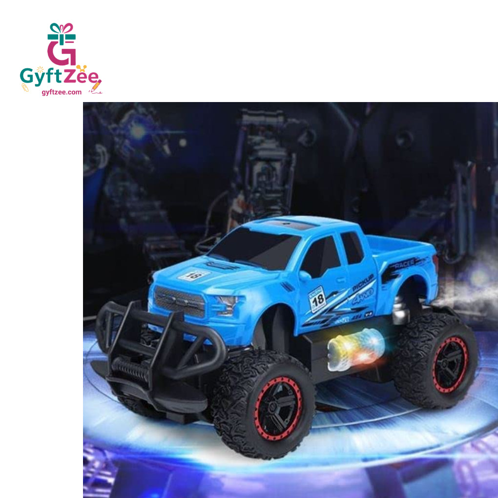 Race Run Smoke Car - Remote Control with Exciting Smoke Effect!