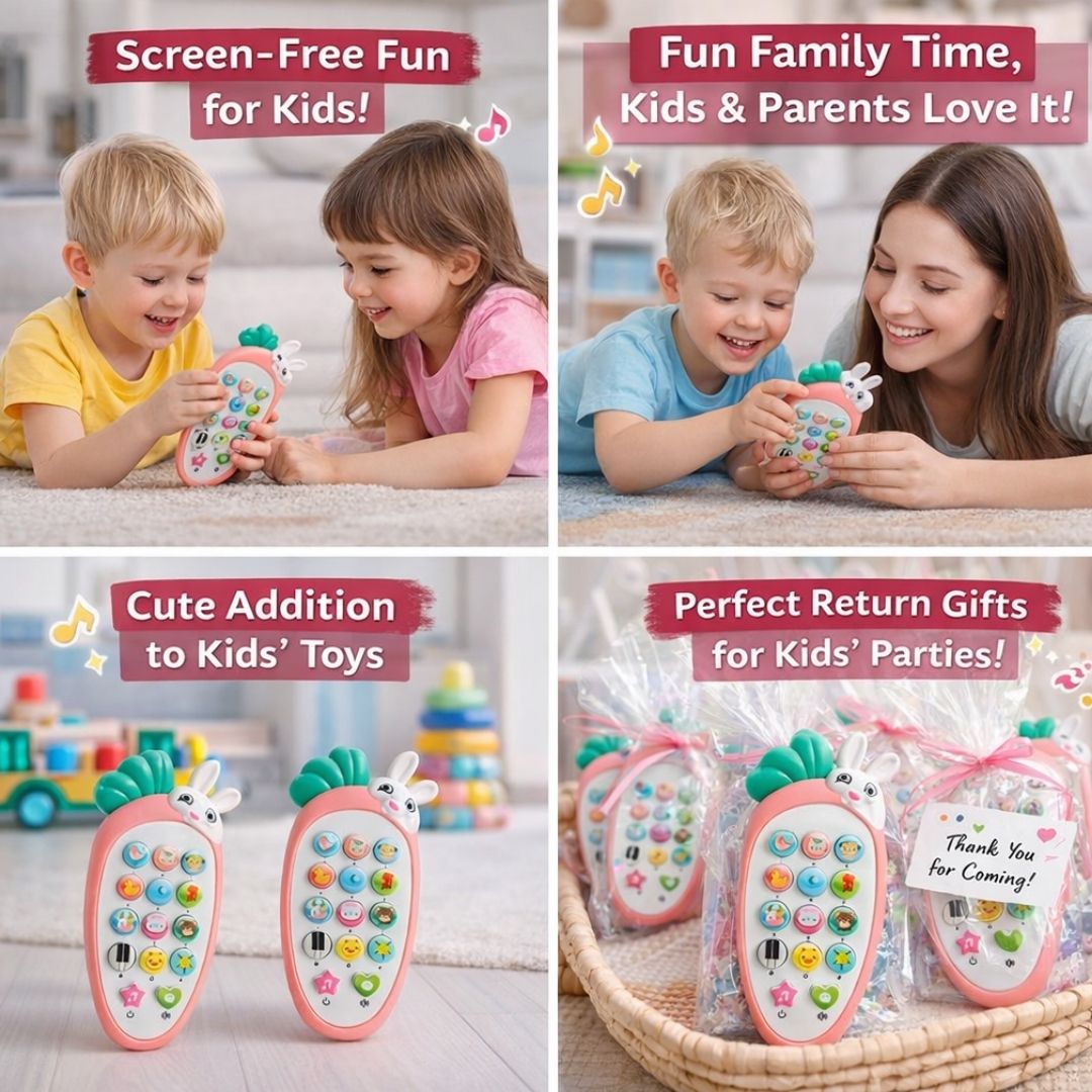 [Return Gift, Pack of 10] [Assorted] Rabbit Phone [1-4 years]