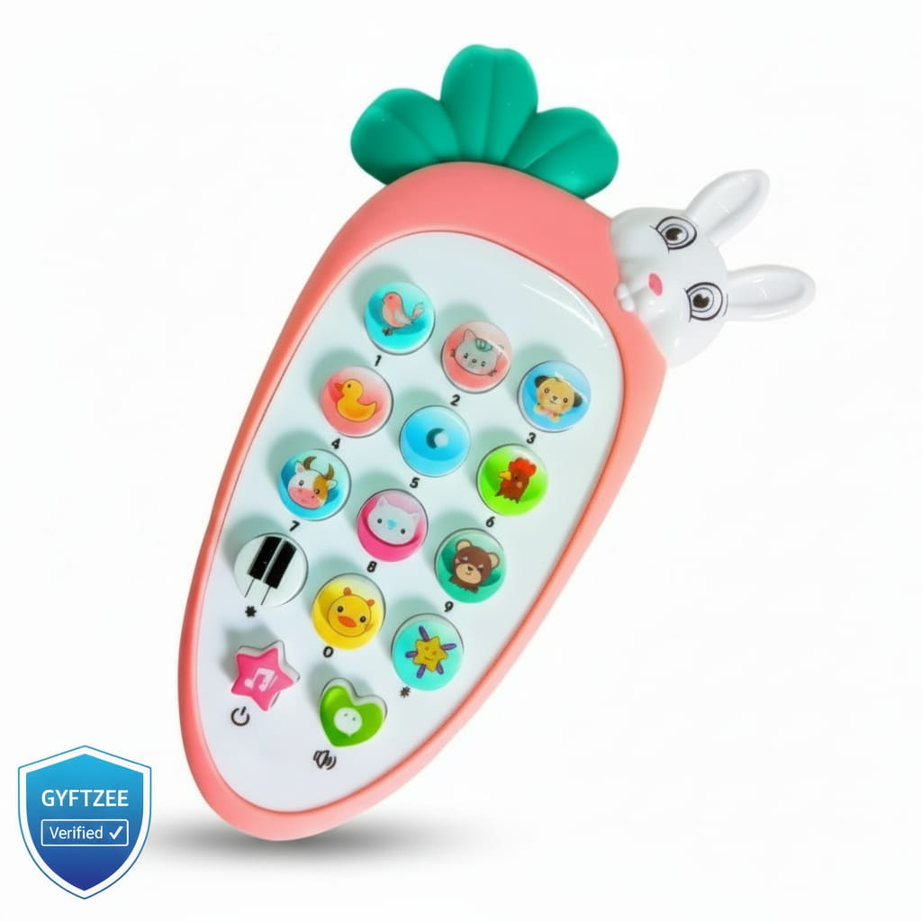 [Random color] Radish-Style Rabbit Face Toy Phone
