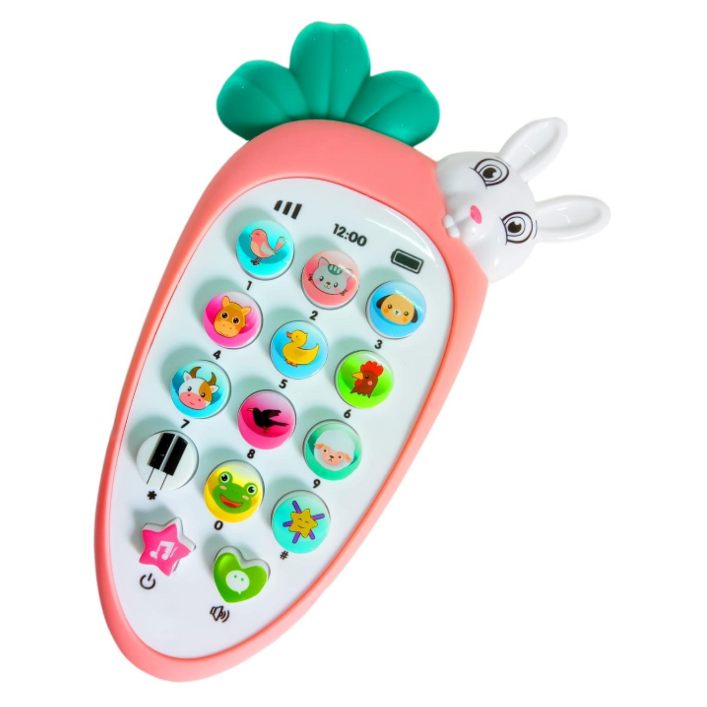 [Combo 3 in 1] Skateboard Girl Toy with Lights & Music + 3x3 Rubik Cube + Rabbit Phone for kids