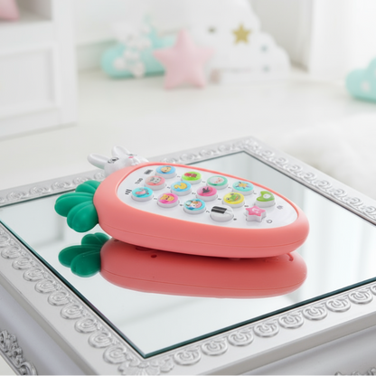 [Random color] Radish-Style Rabbit Face Toy Phone