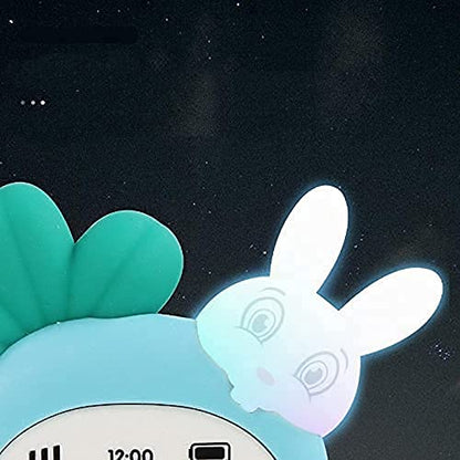 Radish-Style Rabbit Face Toy Phone – Musical & Light-Up Pretend Play for Kids & Toddlers