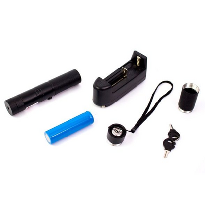 High-Power Green Laser Pointer – USB Rechargeable