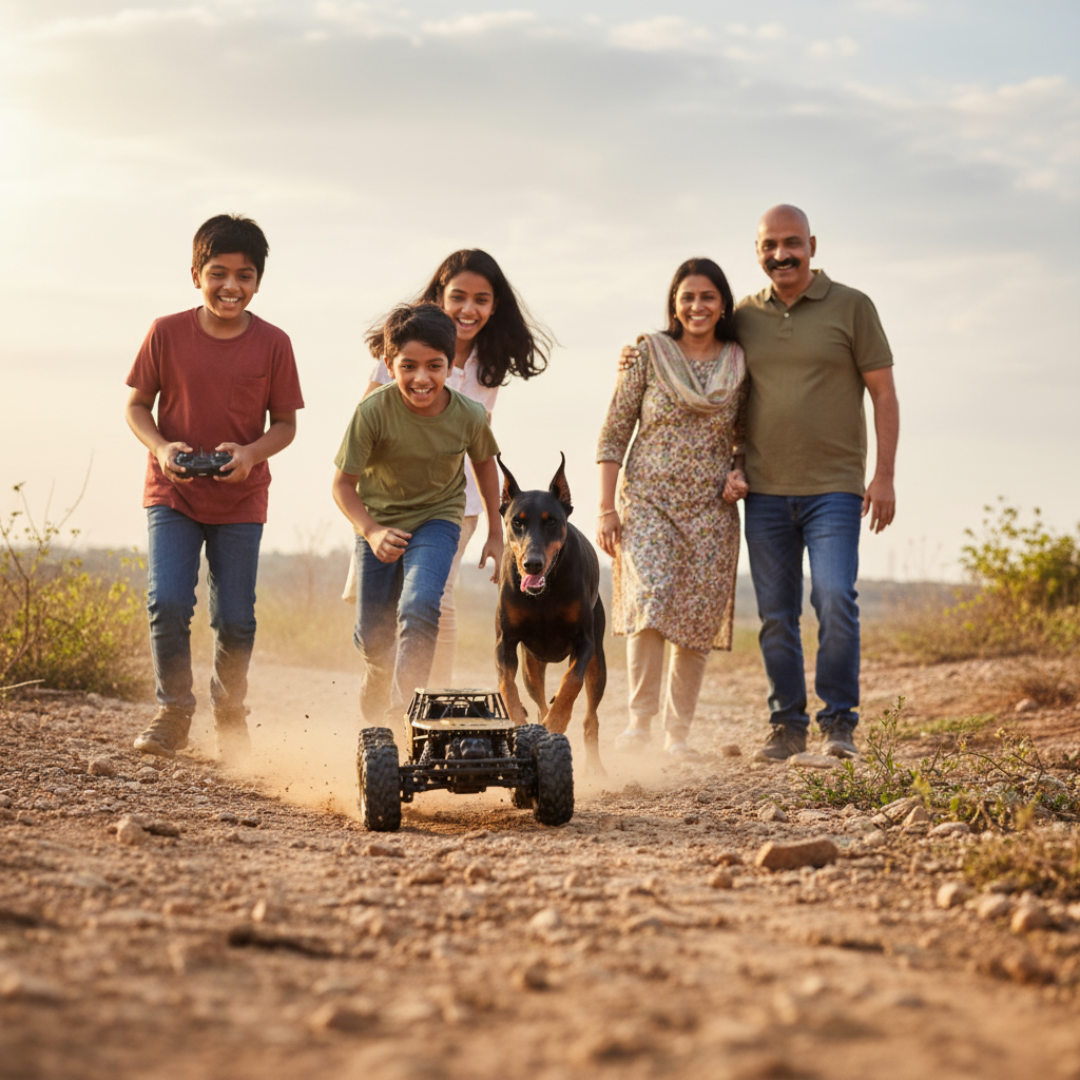 BIG Rock Crawler Metal RC Car, Off-roading