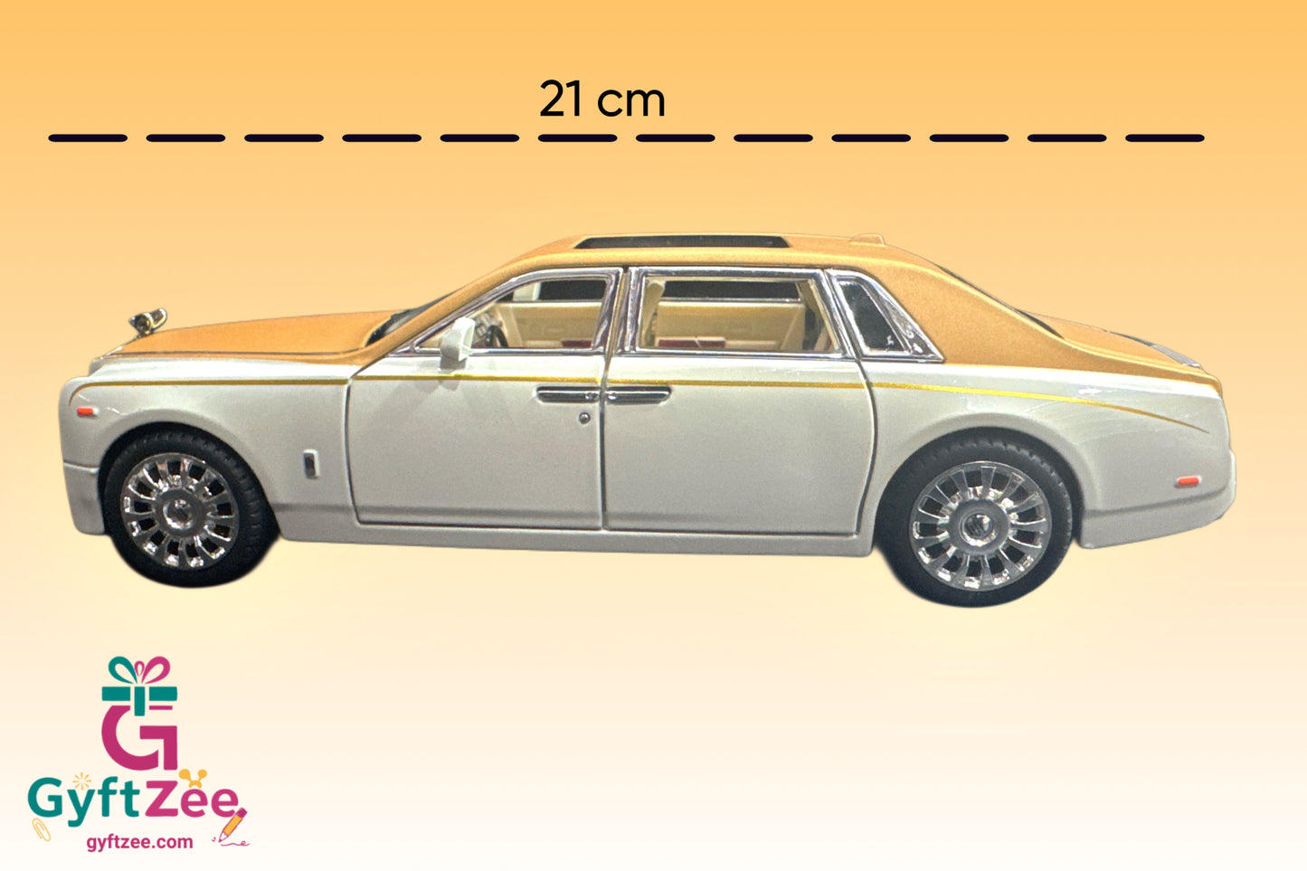 1:24 Rolls-Royce Die-cast Pull Back Car [B]