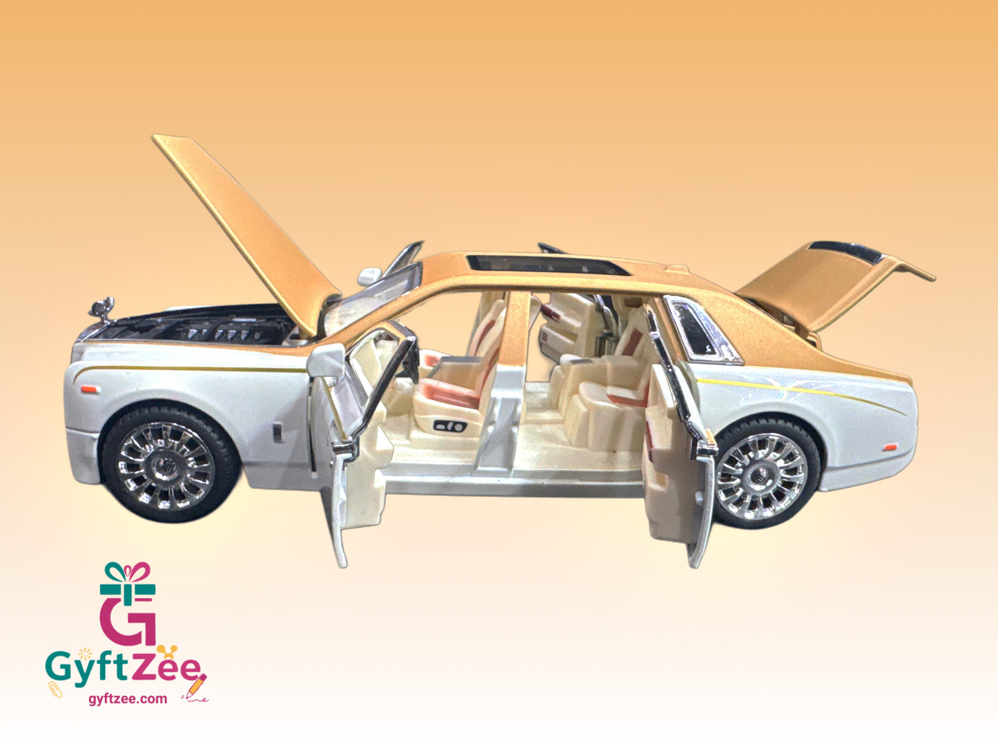 1:24 Rolls-Royce Die-cast Pull Back Car [B]