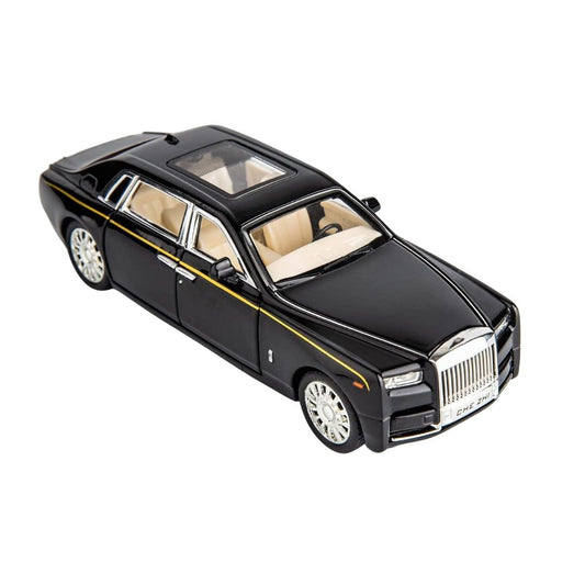 1:24 Rolls-Royce Die-cast Pull Back Car [Black]