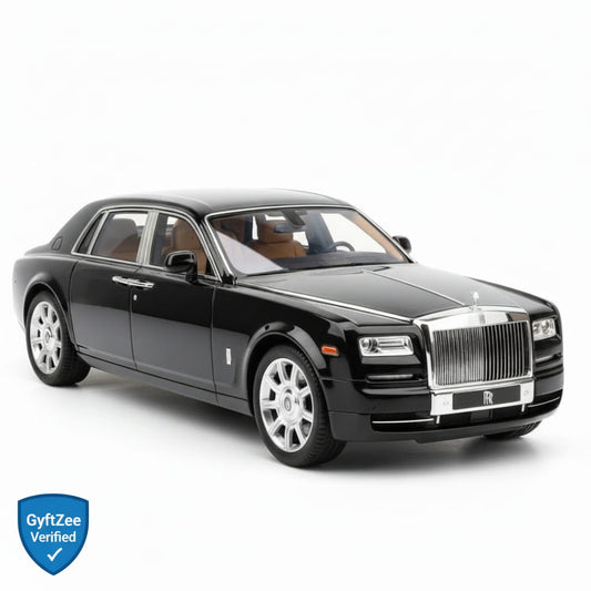 1:24 Rolls-Royce Die-cast Pull Back Car [Black]