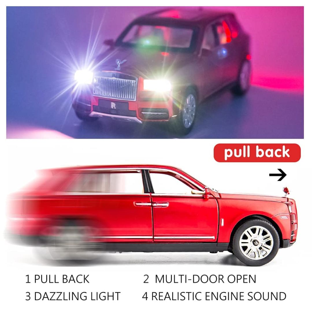 1:24 Rolls-Royce Die-cast Pull Back Car [R]