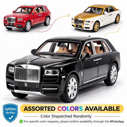 [Assorted, 1 pcs] 1:24 Rolls-Royce die-cast Pull Back