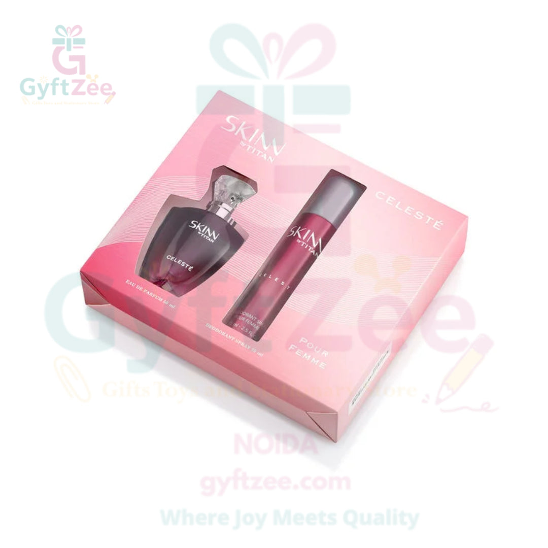 SKINN by Titan Celeste Coffret for Women | Elegant Gift Pack | Best online Price in India | Noida