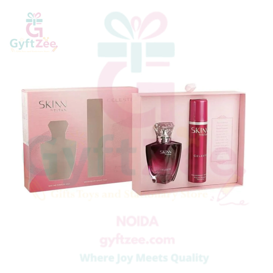SKINN by Titan Celeste Coffret for Women | Elegant Gift Pack | Best online Price in India | Noida