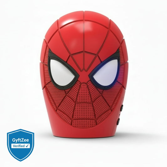[Random color] Spider-Man Mini Wireless Bluetooth Speaker | LED