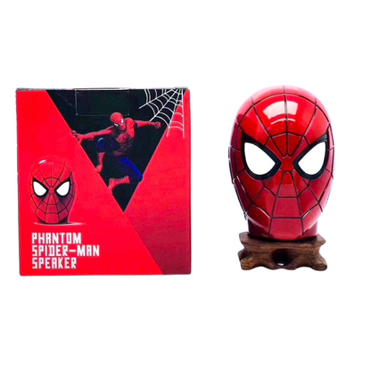 Spider-Man Mini Portable Wireless Bluetooth Speaker with LED Lights
