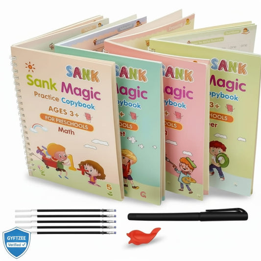 Reusable Copybook | Learning with Rewritable Pages [Kids 2-4 years]