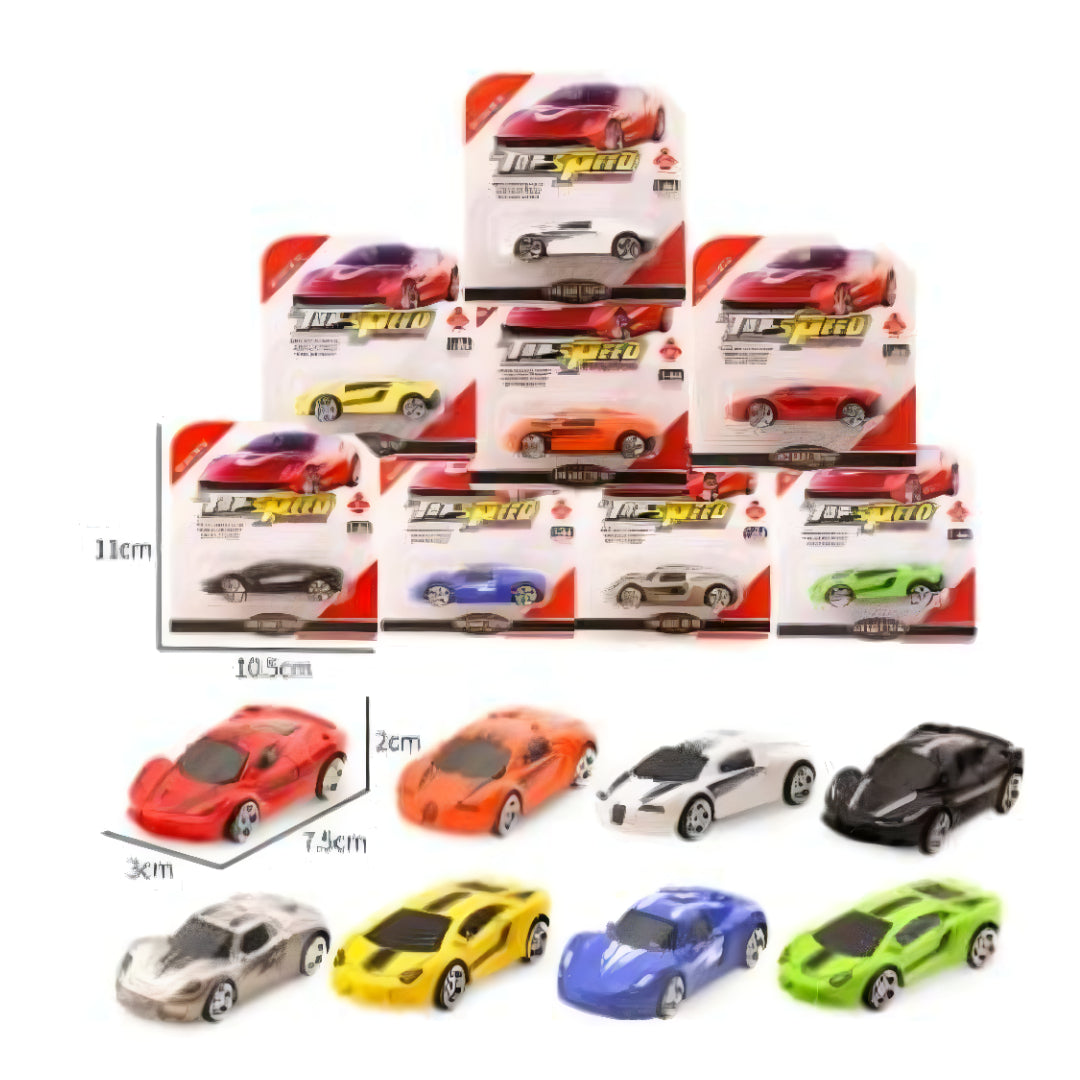 Single Metal Top Speed Race Car - High-Performance Toy for Kids