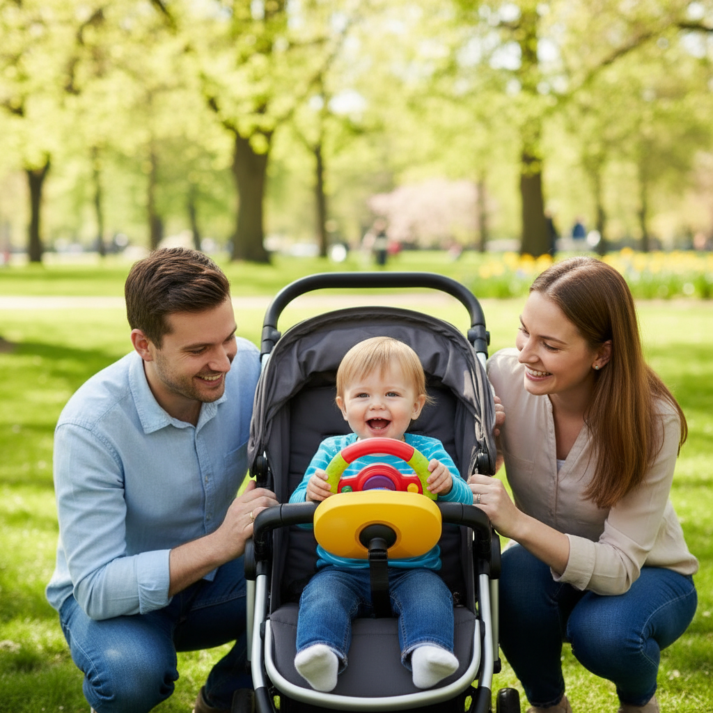 Early Education Simulation Steering Wheel [Kids 1-4 years]