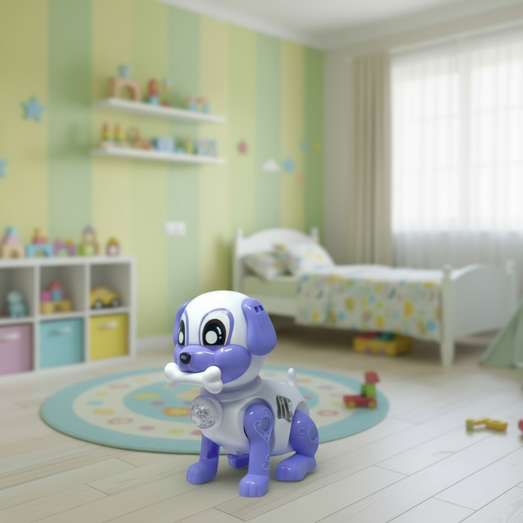 [Random color] Musical Walking Smart Dog Toy [Kids 1-5 years]