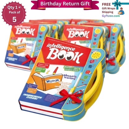 [Return Gift, Pack of 5] Learning Sound Book [2-5 years]