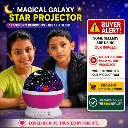 Star Galaxy Night Projector Lamp [Assorted]