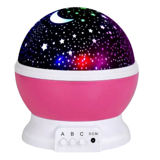 Star Master Galaxy Night Projector Lamp - 360 Rotating Colorful Lights