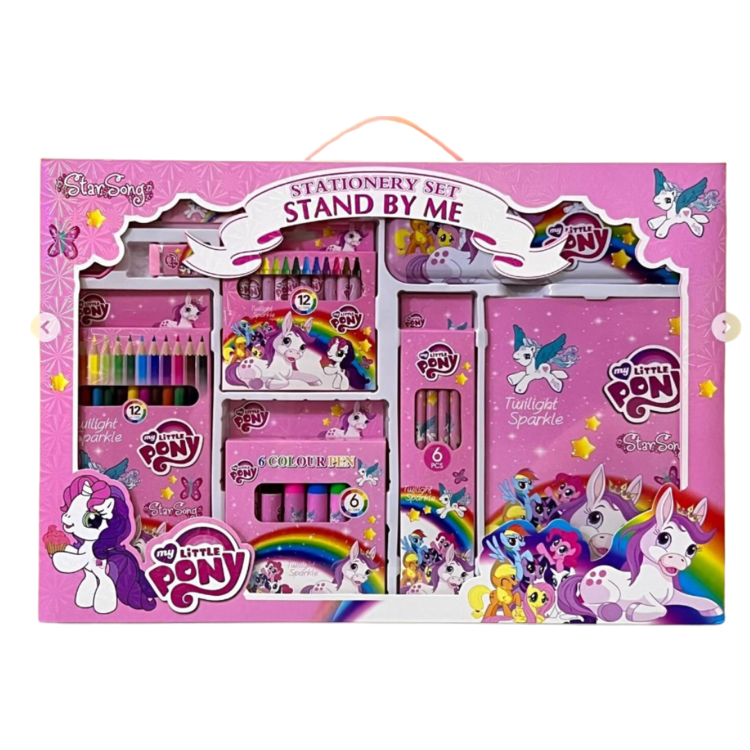 [Random design] All-in-One Stationery Perfect Gift Set | (Dream Space, Spiderman, Doraemon, Dinosaur, Frozen Fever)