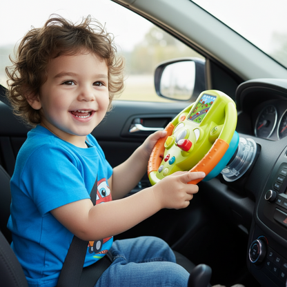 Early Education Simulation Steering Wheel [Kids 3+ years]