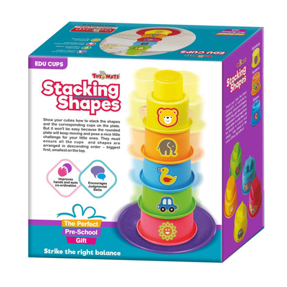 Toymate Stacking Shapes – Learning & Balancing Game for Kids