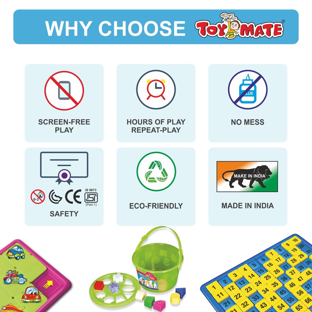 Toymate Stacking Shapes – Learning & Balancing Game for Kids