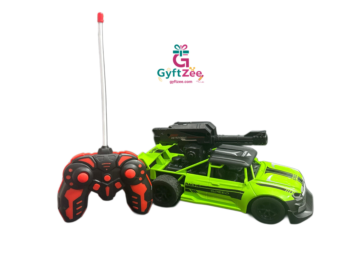 (B) 1:20 Scale Remote Control Racing Car with Water Bomb - High-Speed RC Car for Kids