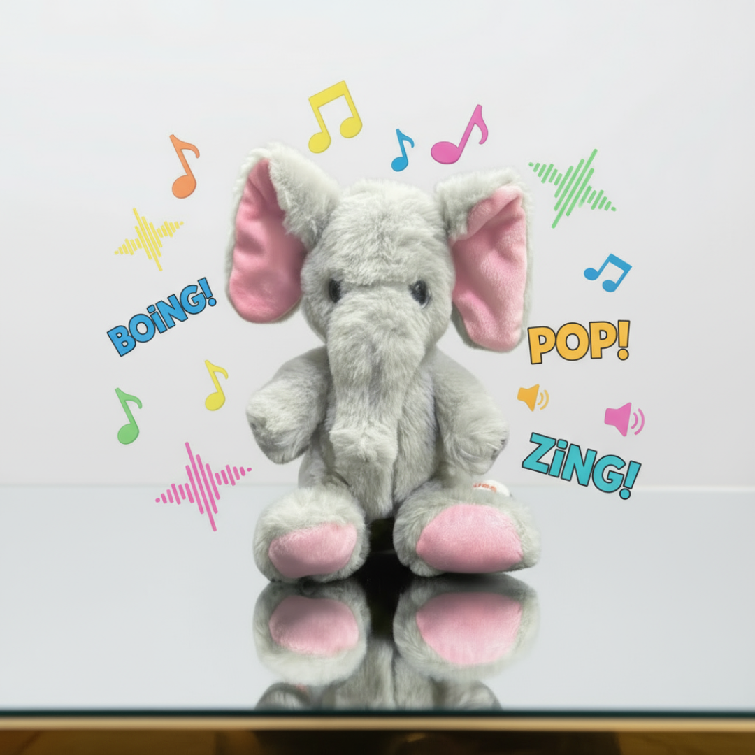 Fuzzy Talking Jumper Elephant