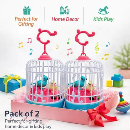 [Assorted] Chirping Bird Hanging Cage
