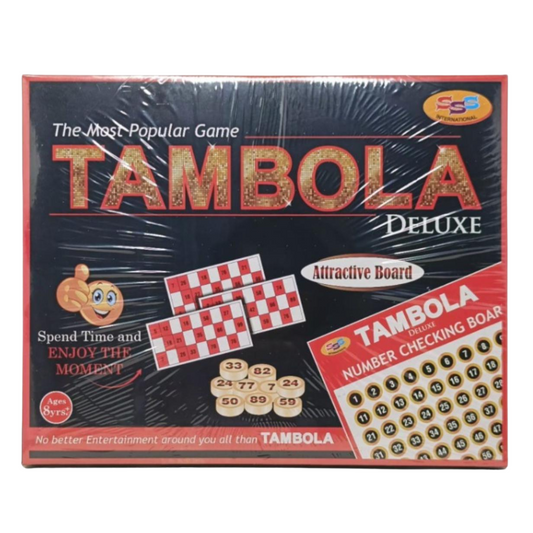 Premium Tambola Game | 90 Number Coins, 1 Board, 300 Tickets | Group Fun Game