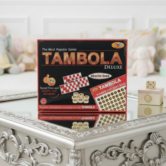 Premium Tambola Game | 90 Number Coins, 1 Board, 300 Tickets | Group Fun Game