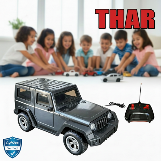 (Random color) Remote Control Thar Toy Car – Rechargeable