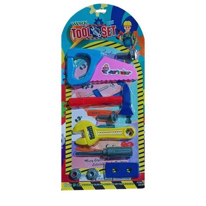 Kids Plastic Tool Set – Safe & Durable Pretend Play DIY Kit for Children