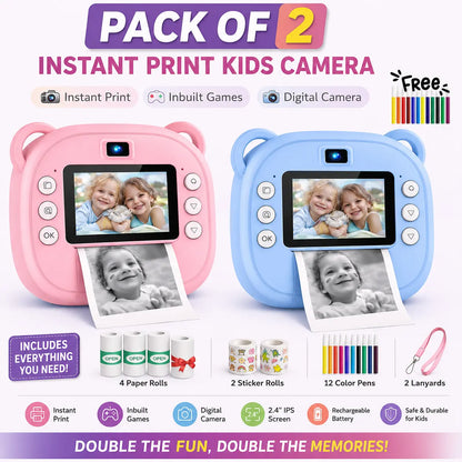 Kids Instant Print Camera [4+ years]