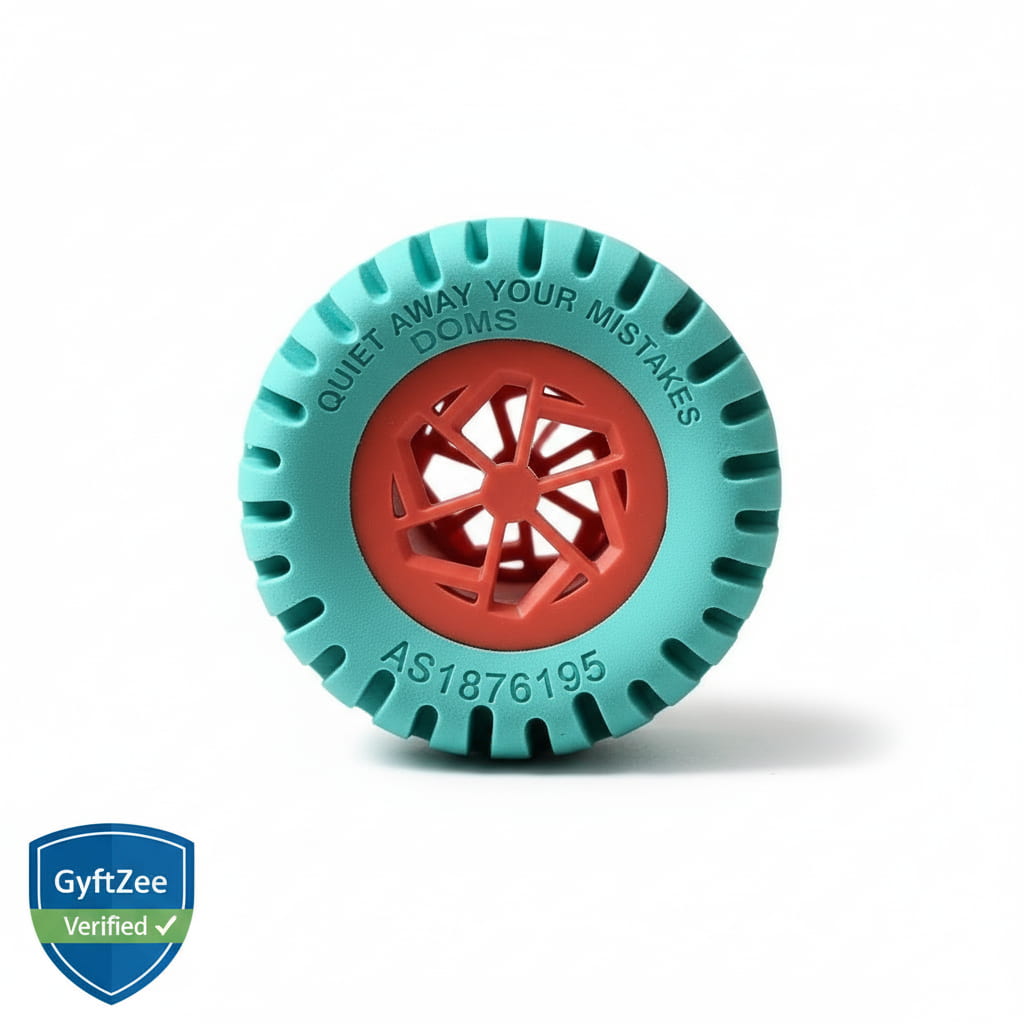 [2 pcs, Random color) DOMS Tyre Shape Eraser