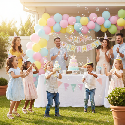 (1 pcs, random color) Unicorn Bubble Gun With 1 Bottle Bubble Refill Solution