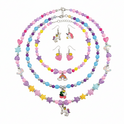 Unicorn Jewellery DIY Kit [Pencil FREE] [Kids 3+ years]