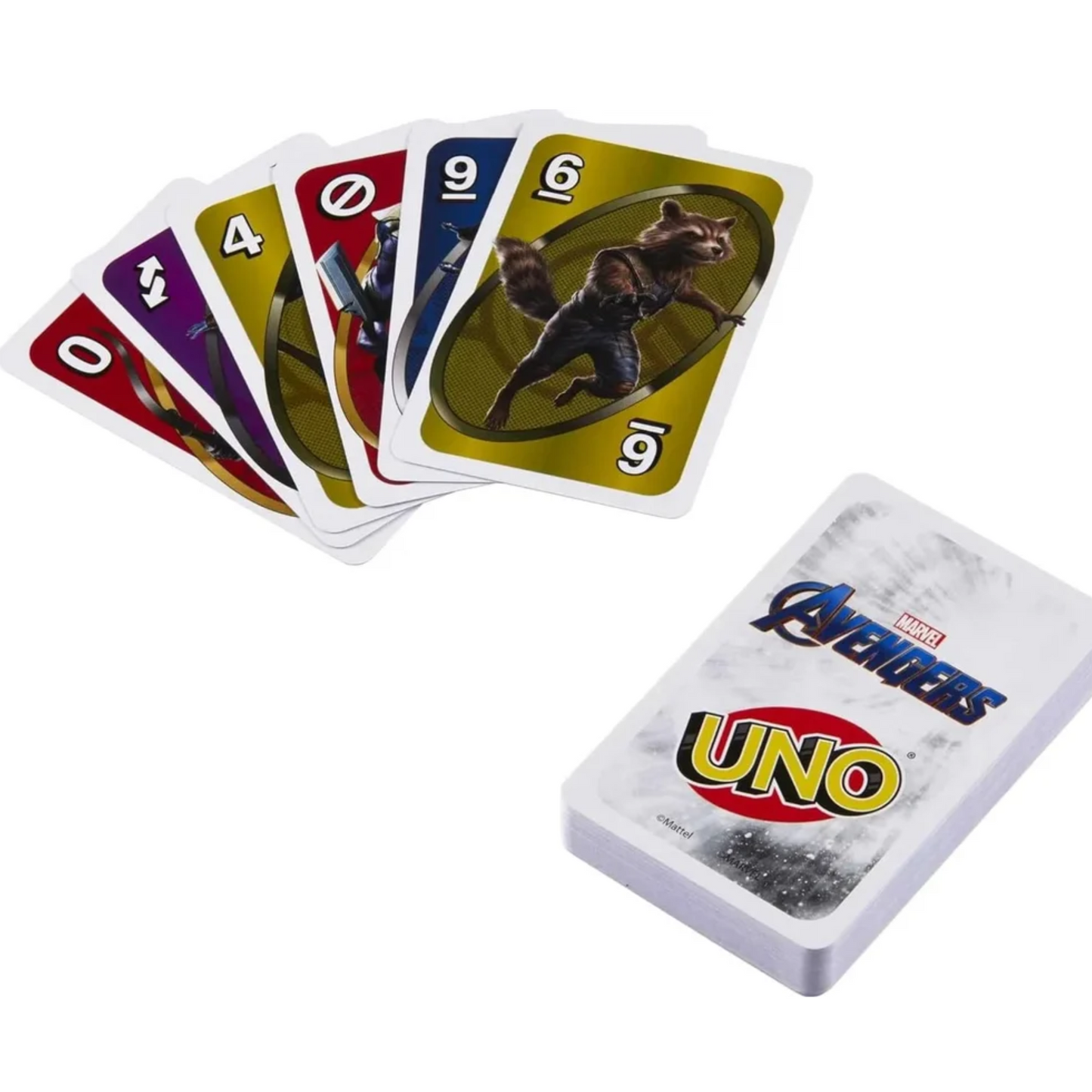 UNO Avengers Edition – Superhero Card Game for Kids & Families