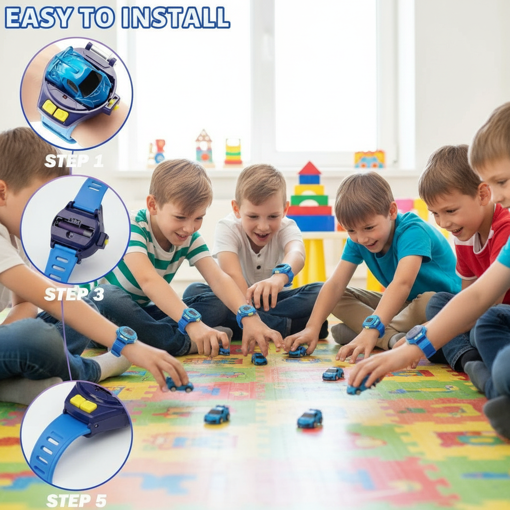 [Assorted] Wrist RC Rechargeable Mini Car [3+ years]