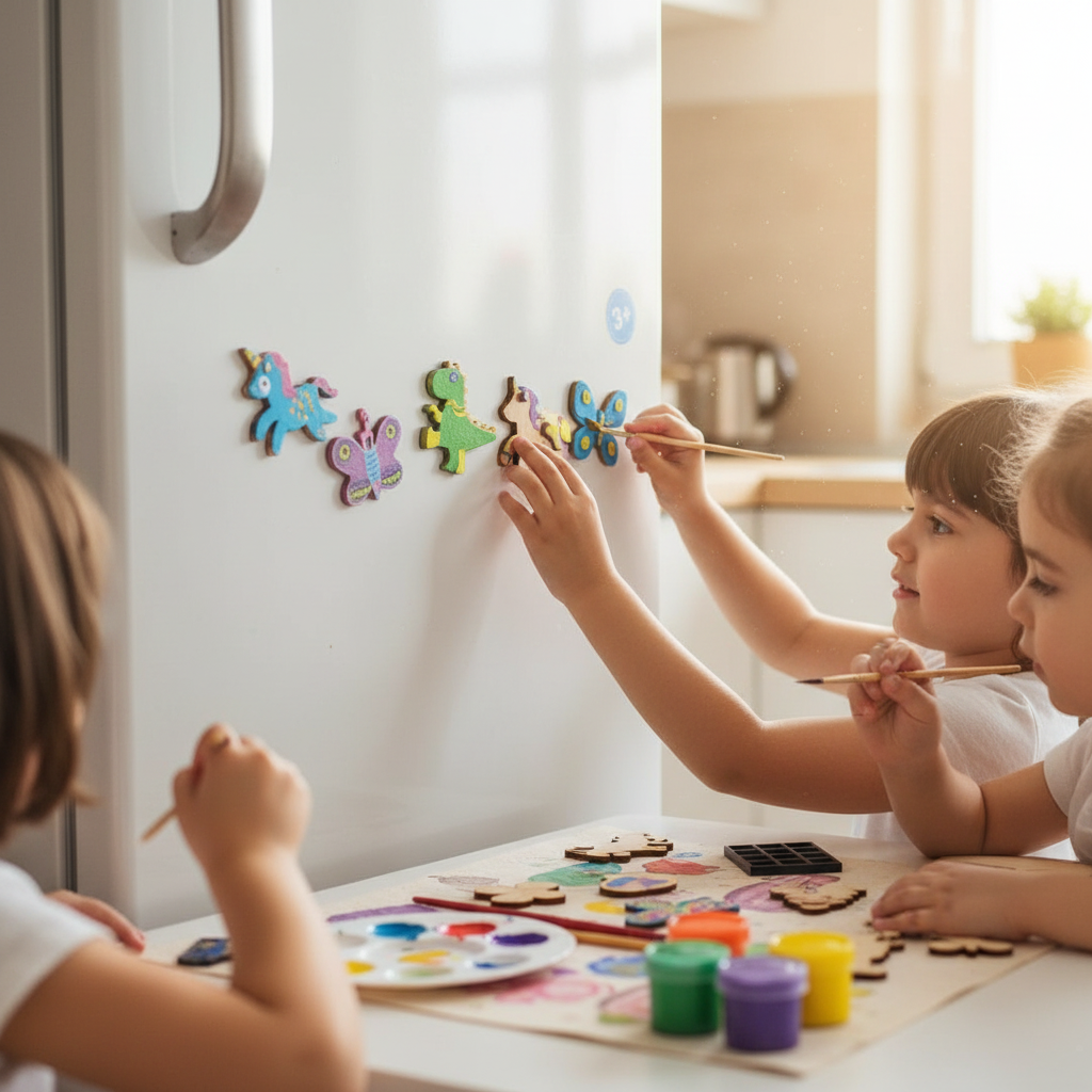 3D Wooden Magnets | Storytelling [Kids 3+ years]