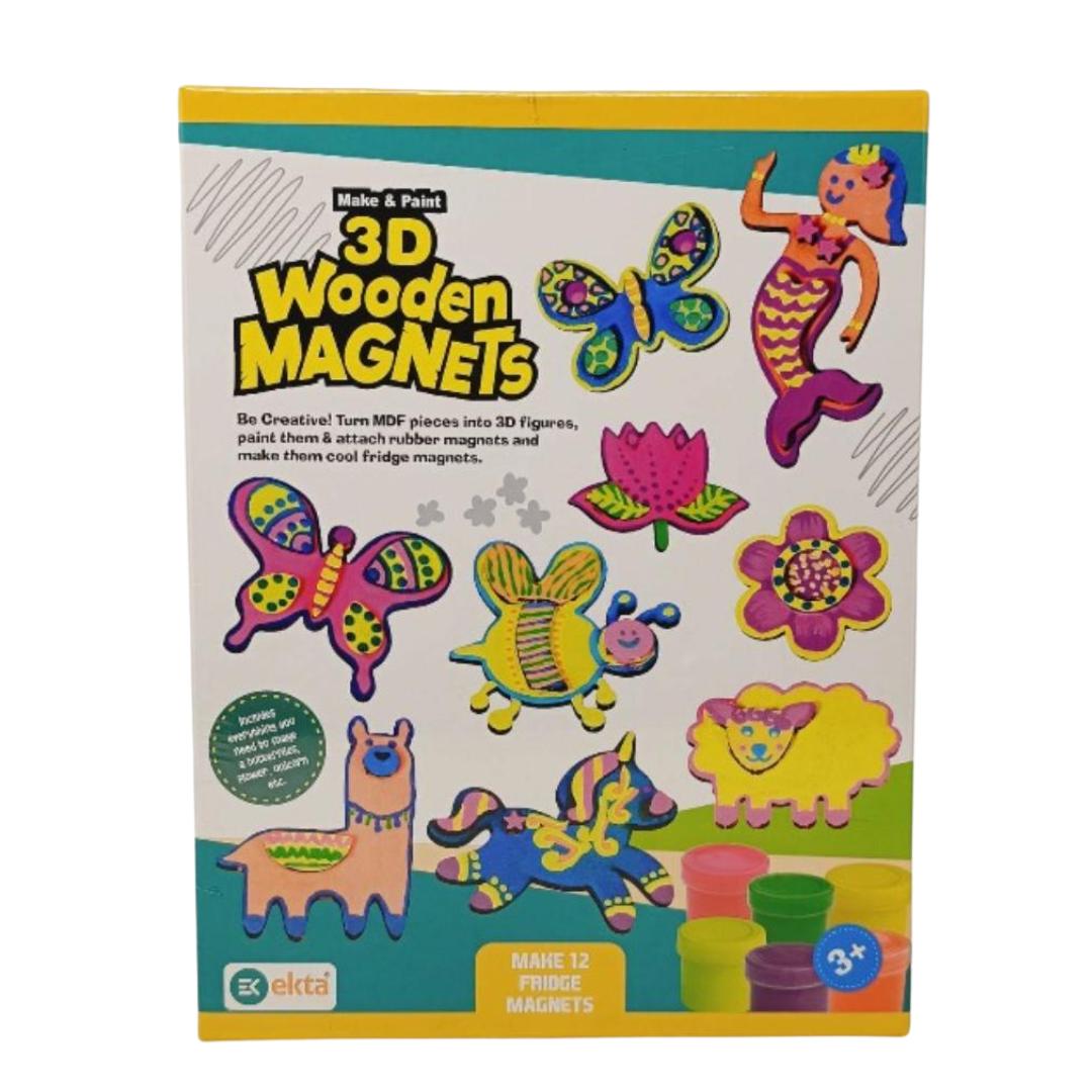 3D Wooden Magnets for Kids by Ekta | Storytelling Educational Toy