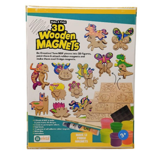 3D Wooden Magnets for Kids by Ekta | Storytelling Educational Toy