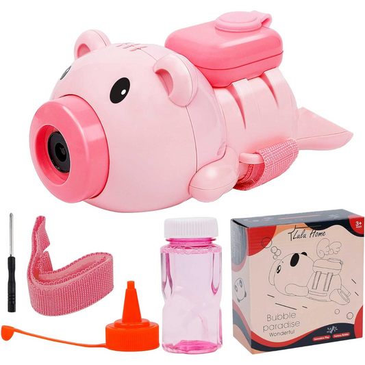 [Random color] Bubble Wrist Blower for Kids | Automatic Light & Music | 600+ Bubbles/Min