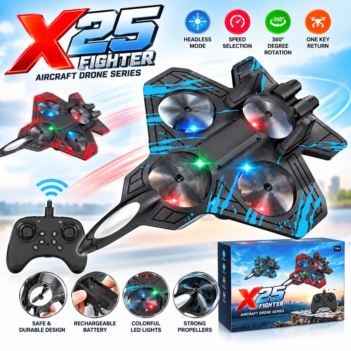 RC Flying Drone Plane