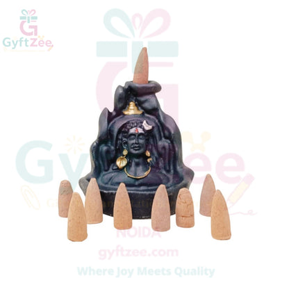 Adiyogi Mahadev Smoke Fountain – Small Shiva Idol