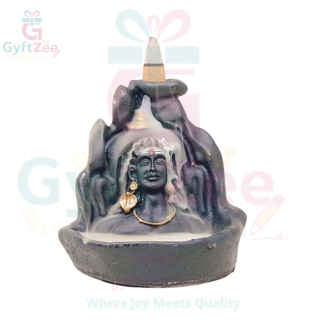 Adiyogi Mahadev Smoke Fountain – Small Shiva Idol