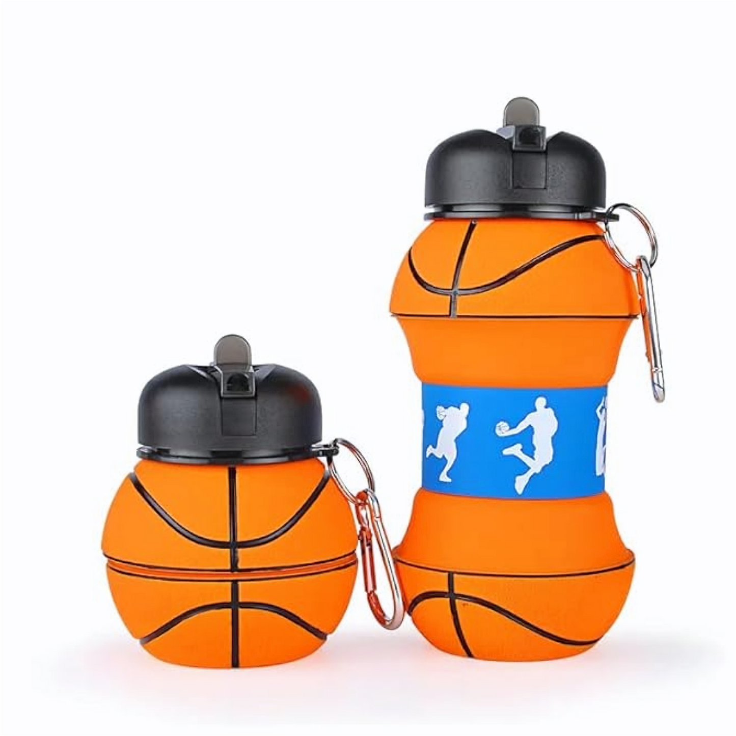 BOTTLE SILICON BASKETBALL 2307 – Transformable Water Bottle and Basketball for Kids